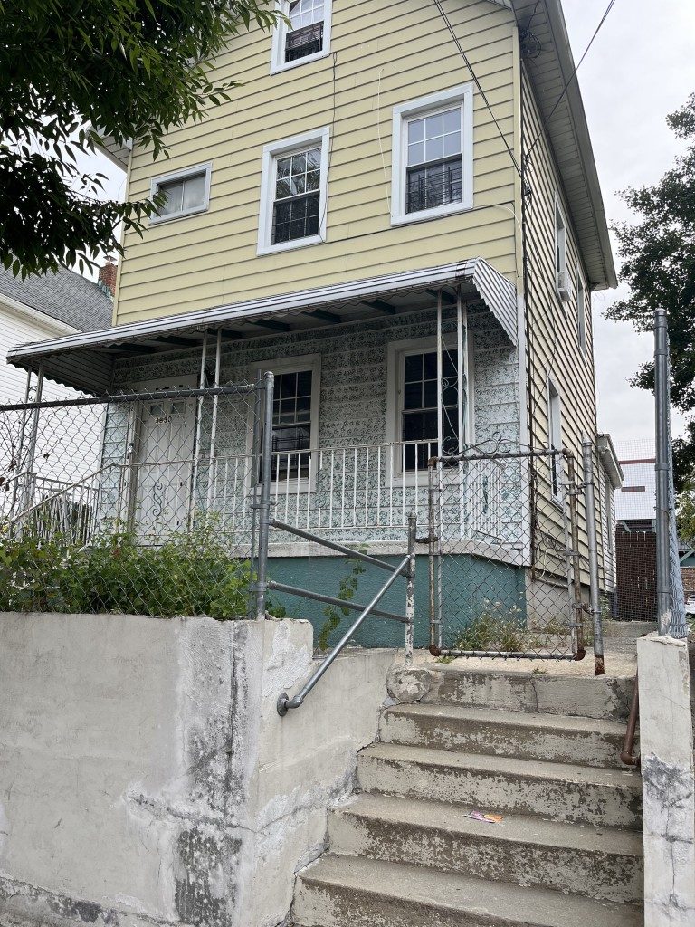 House we purchased at 4630 Richardson Ave, The Bronx